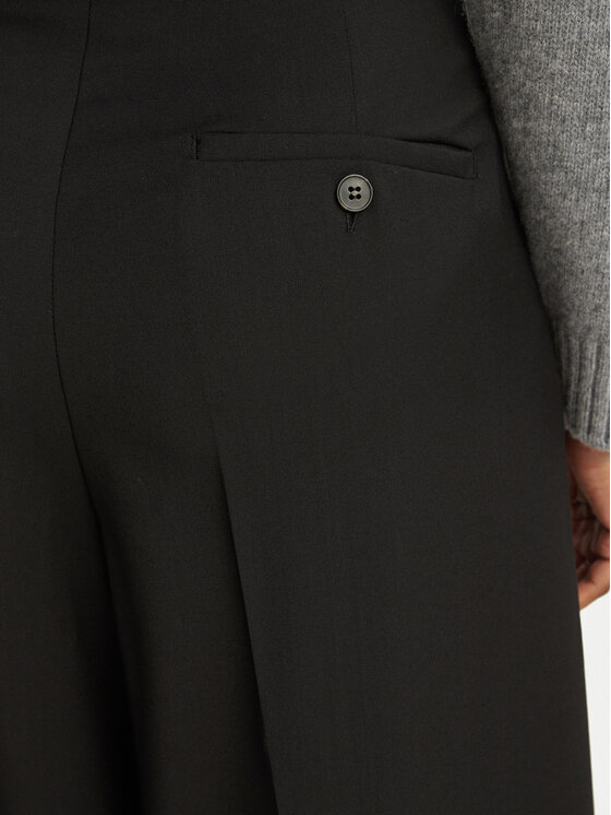Weekend Max Mara Weekend Max Mara Stoffhose Adelfi 2625136032 Schwarz Regular Fit
