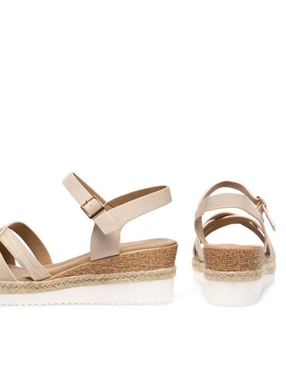Clara Barson Clara Barson Espadryle WYL0510-04 Beżowy