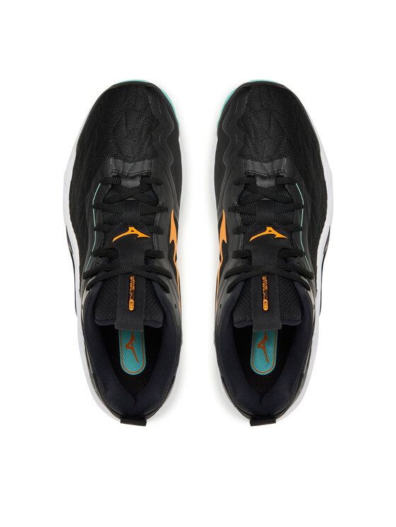 Mizuno Mizuno Batai uždaroms aikštelėms Wave Stealth Neo 2 X1GA2400 Juoda