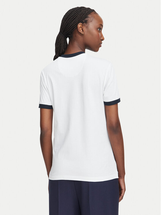 Beverly Hills Polo Club Beverly Hills Polo Club Тишърт P-SS26W-TS0104 Бял Regular Fit