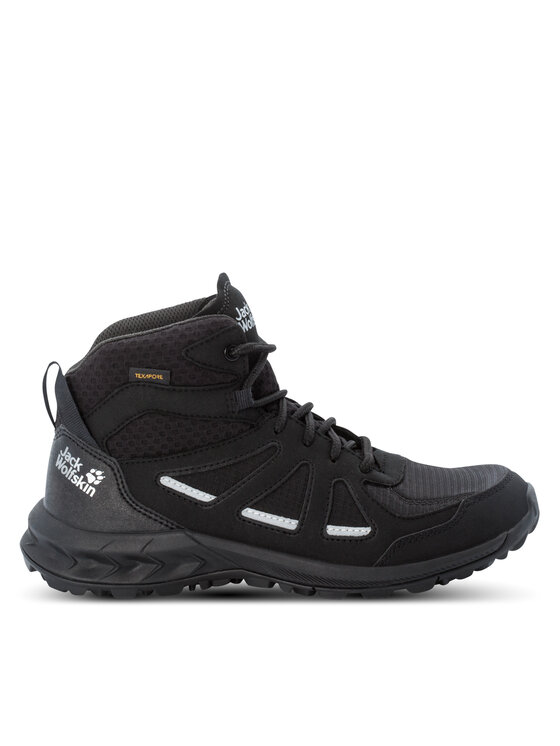 Jack Wolfskin Jack Wolfskin Trekking čevlji Woodland 2 Texapore Mid W 4051331 Siva