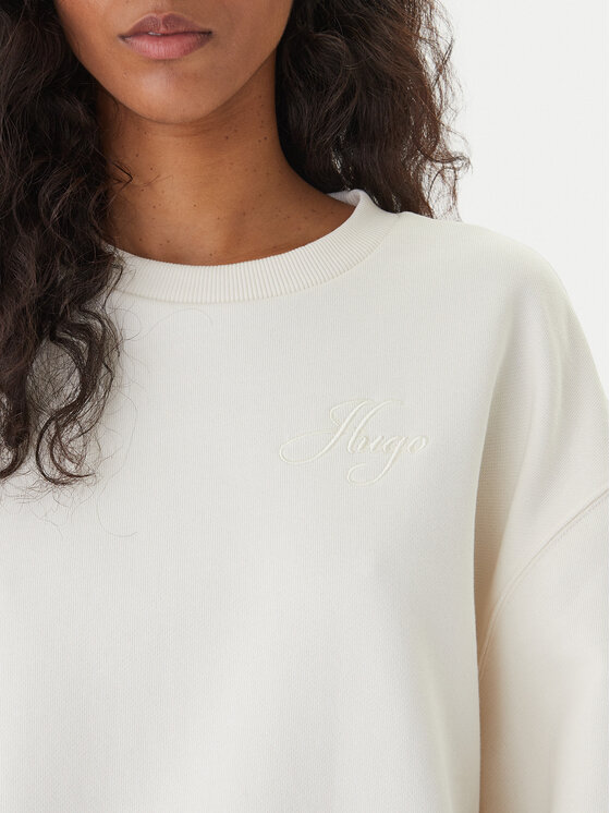 HUGO HUGO Sweatshirt Deroxina_9 50561234 Beige Regular Fit