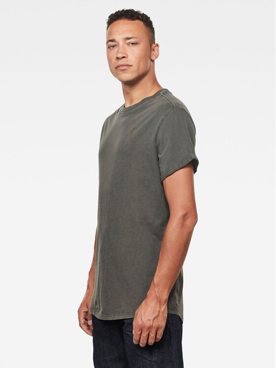 G-Star Raw G-Star Raw T-Shirt D16396-2653-B575 Szary Regular Fit