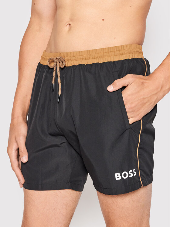 Boss Pantaloni scurți pentru înot Starfish 50469302 Negru Regular Fit