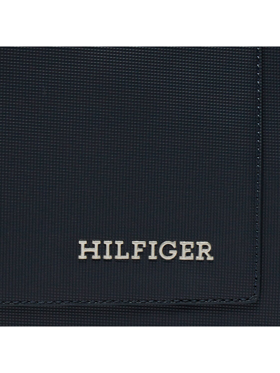 Tommy Hilfiger Tommy Hilfiger Sülearvutikott Th Pique Slim Computer Bag AM0AM11784 Tumesinine