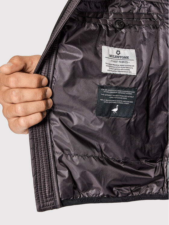 Milestone Milestone Μπουφάν πουπουλένιο Omega 230341 60190 Σκούρο μπλε Regular Fit