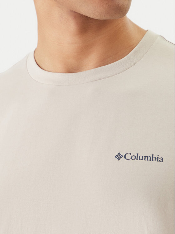 Columbia Columbia T-Shirt CSC™ 2155021 Μπεζ Regular Fit