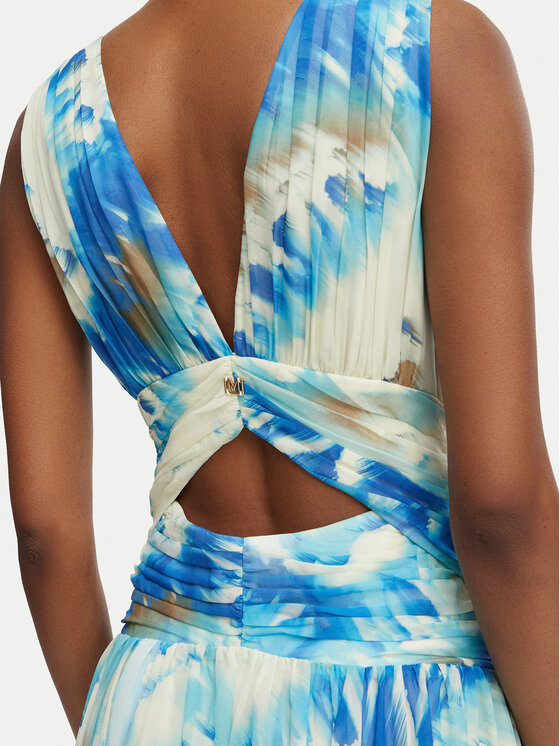 Marciano Guess Marciano Guess Cocktail obleka G6GK14 W1787 Pisana Regular Fit