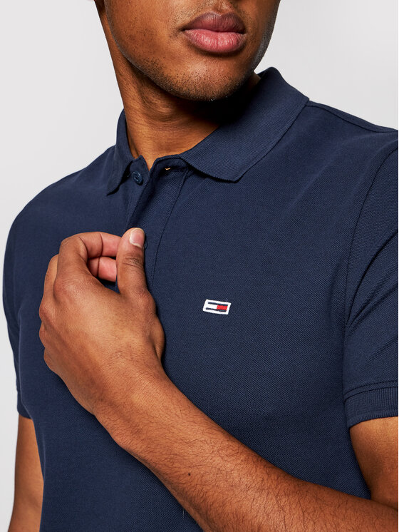 Polo Tommy Hilfiger Solid Stretch Homme