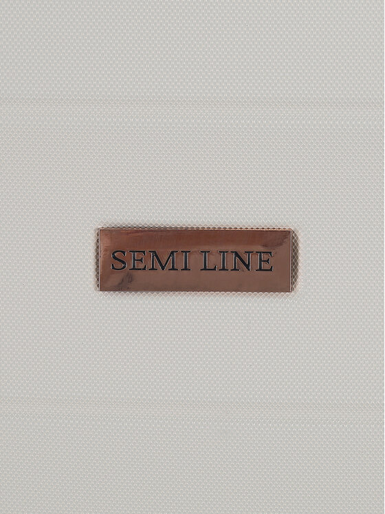 Semi Line Semi Line Valigia media T5786-2 Écru