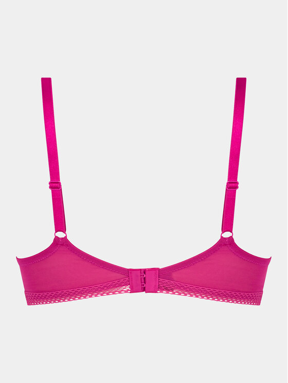 Hunkemöller Hunkemöller Grudnjak bez žice Bessie Non Wired Low D Pu 202655 Ružičasta