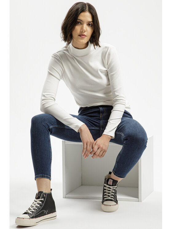 Cross Jeans Cross Jeans Jeansy P 429-162 Niebieski Super Skinny Fit