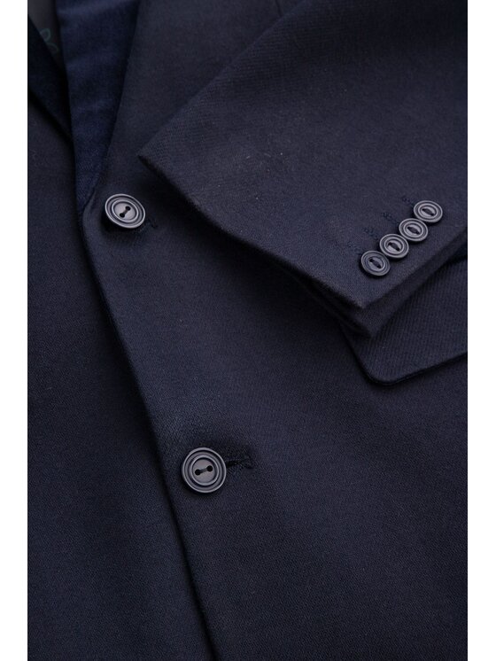 Coccodrillo Coccodrillo Marynarka ZC5138501EJB-015 Granatowy Regular Fit
