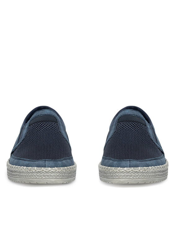 Rieker Rieker Sneakers aus Stoff B5264-14 Blau