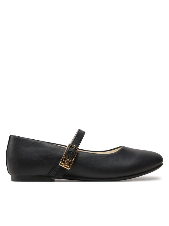 Kinder Ballerinas Tommy Hilfiger, Schuhgröße 37 Schwarz Ballerina T3A3-33556-1351