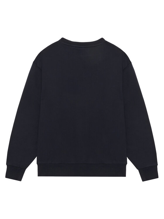 Napapijri Napapijri Džemperis B-New Box Logo NP0A8B3K Tamsiai mėlyna Loose Fit