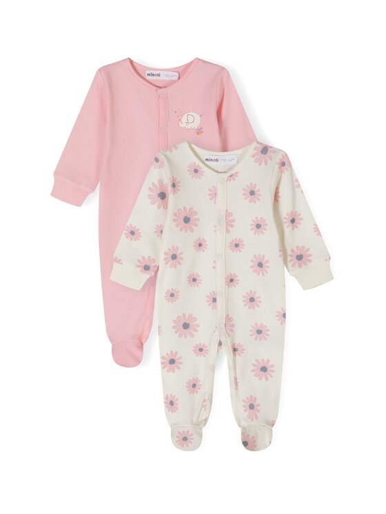 minoti minoti Komplet pajacy 24babypack20 Różowy