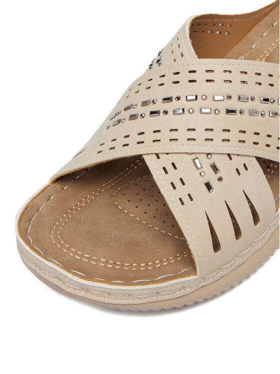 Go Soft Go Soft Ciabatte CEO-WYL05010-08 Beige