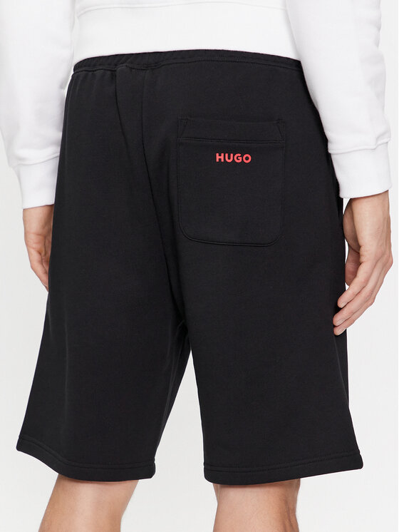 HUGO Hugo Спортивні шорти Dinque 50504826 Чорний Relaxed Fit