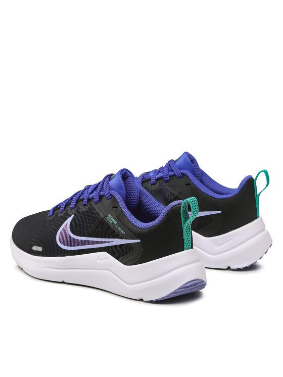 Nike Nike Buty do biegania Downshifter 12 DD9294 003 Granatowy