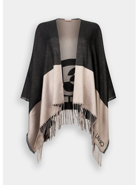 Liu Jo Liu Jo Poncho 2F5031T030022222 Nero Regular Fit