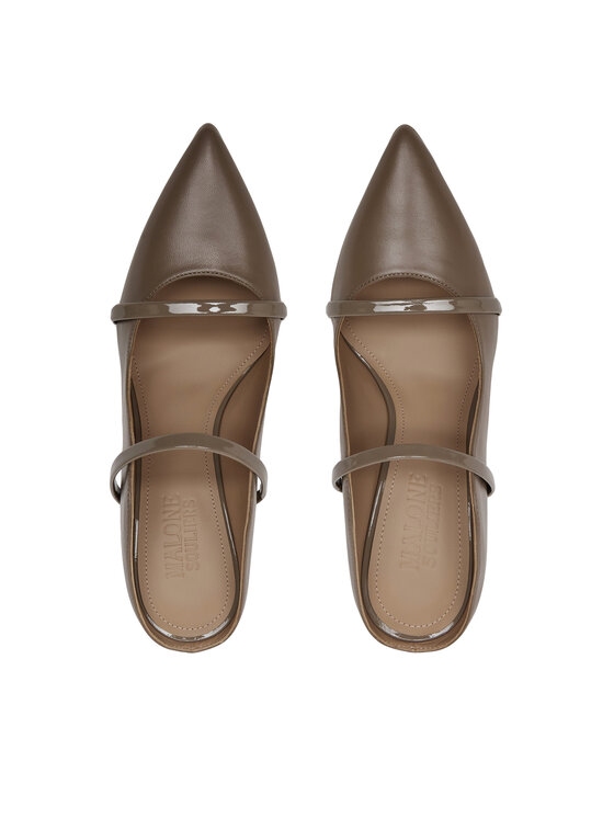 MALONE SOULIERS MALONE SOULIERS Natikače Maureen 85-267 Smeđa