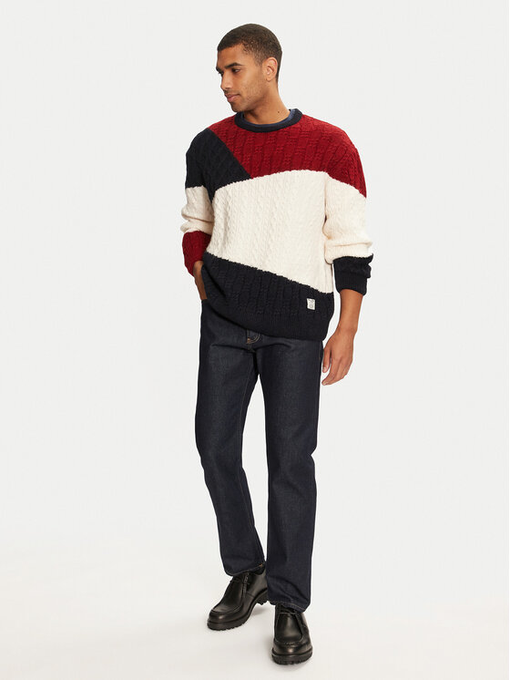 Pepe Jeans Pepe Jeans Pulover Court PM702475 Colorat Regular Fit