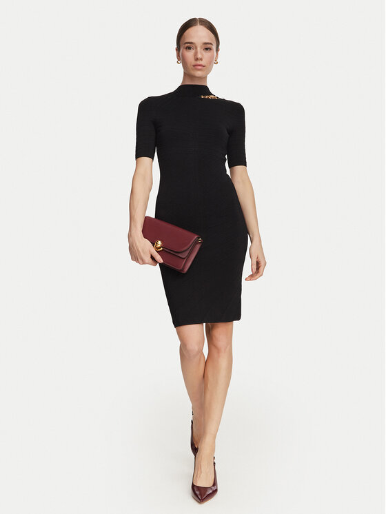 Marciano Guess Marciano Guess Трикотажна сукня G6YK28 Z1059 Чорний Slim Fit