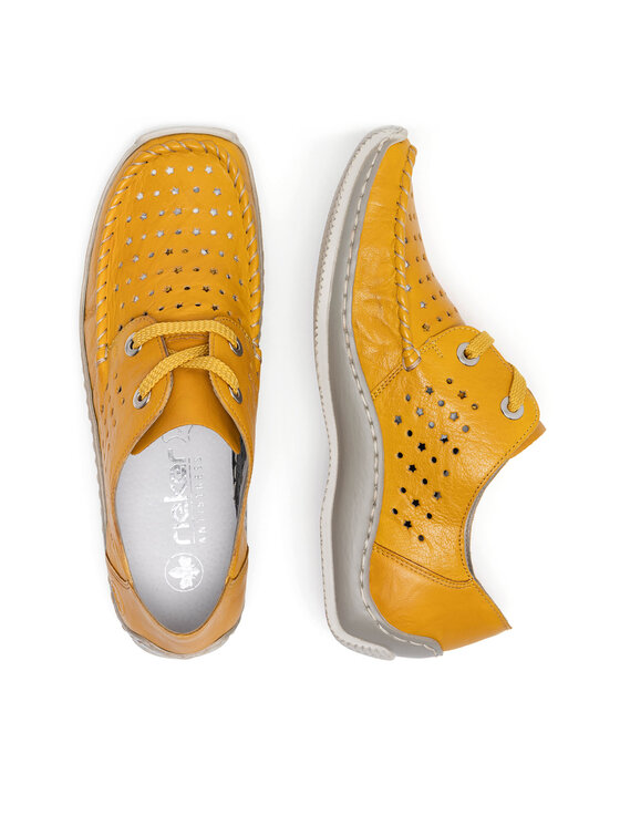 Rieker Rieker Poolsaapad L1716-68 Kollane