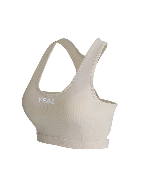 Yeaz Yeaz Top ATTITUDE Beżowy Slim Fit