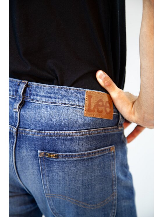 Lee Lee Jeansy Luke Niebieski Slim Fit