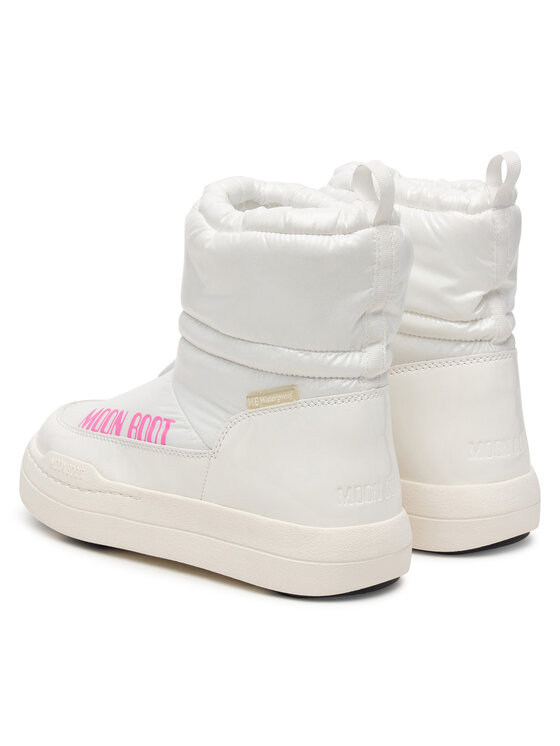 Moon Boot Moon Boot Снігоходи Jr Park Tube Mid Glitter Wp 80D3440110 S Білий