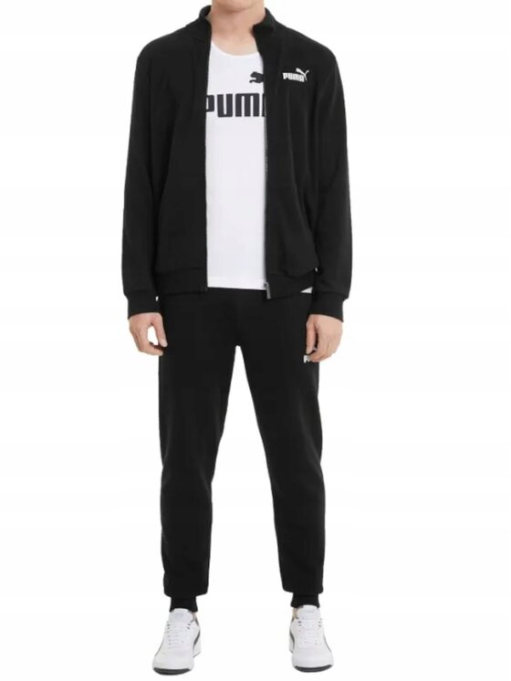 Puma Puma Bluza 586694 Czarny Regular Fit