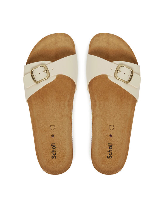 Scholl Scholl Шльопанці Estelle F32155 Écru