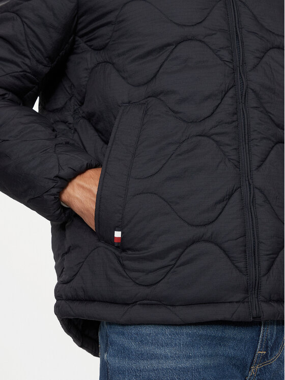 Tommy Hilfiger Tommy Hilfiger Kurtka przejściowa MW0MW36585 Granatowy Regular Fit