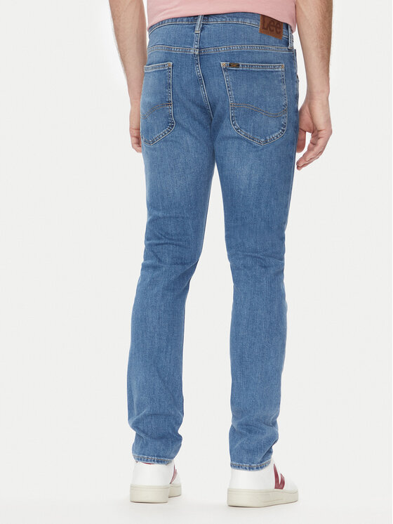 Lee Lee Džinsai Luke 112363975 Mėlyna Slim Fit