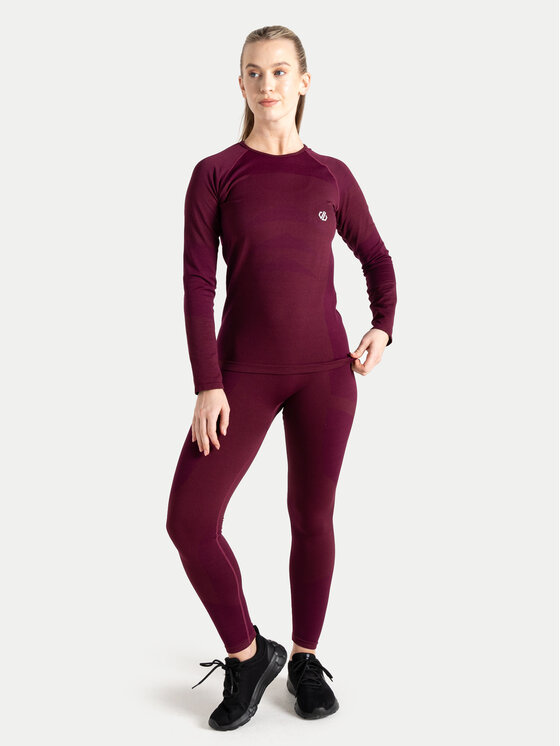 Dare2B Dare2B Komplet termoaktivního prádla In The Zone III Bl Se DWU415 Bordó Slim Fit