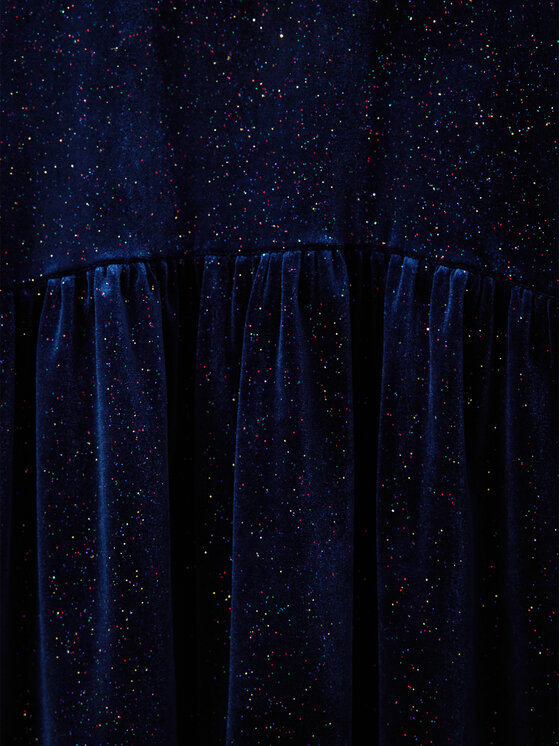 Desigual Desigual Abendkleid 23WGVK16 Blau Regular Fit