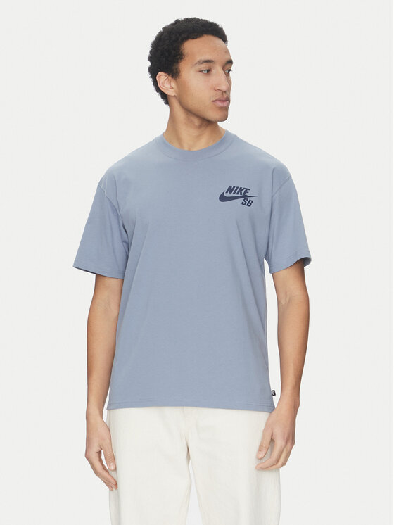Nike Nike T-krekls DC7817 493 Zils Regular Fit