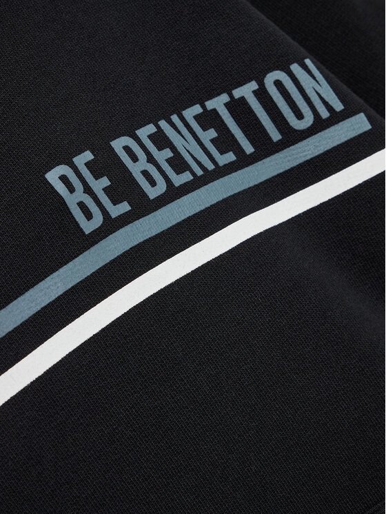 United Colors Of Benetton United Colors Of Benetton Džemperis 3J68C202M Juoda Regular Fit