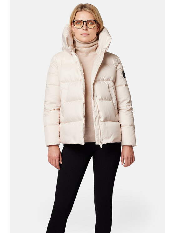 Lancerto Lancerto Kurtka puchowa Sophia KU135223000001 Écru Regular Fit