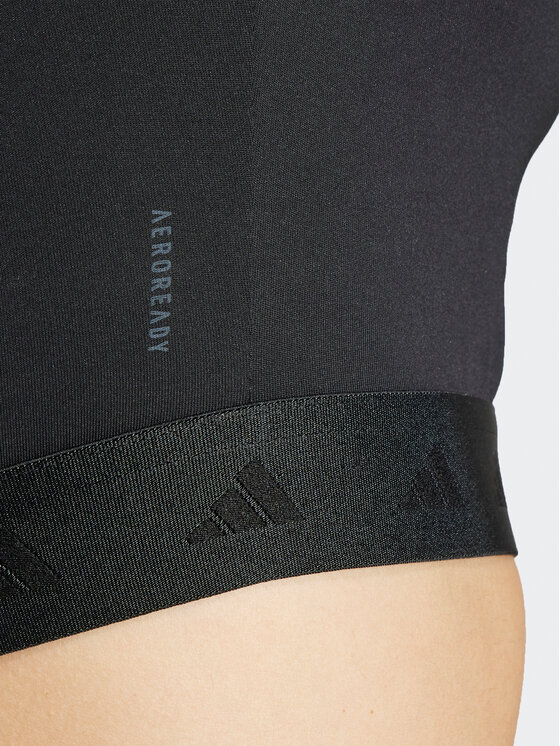 adidas adidas Koszulka techniczna Hyperglam Training IN6773 Czarny Slim Fit