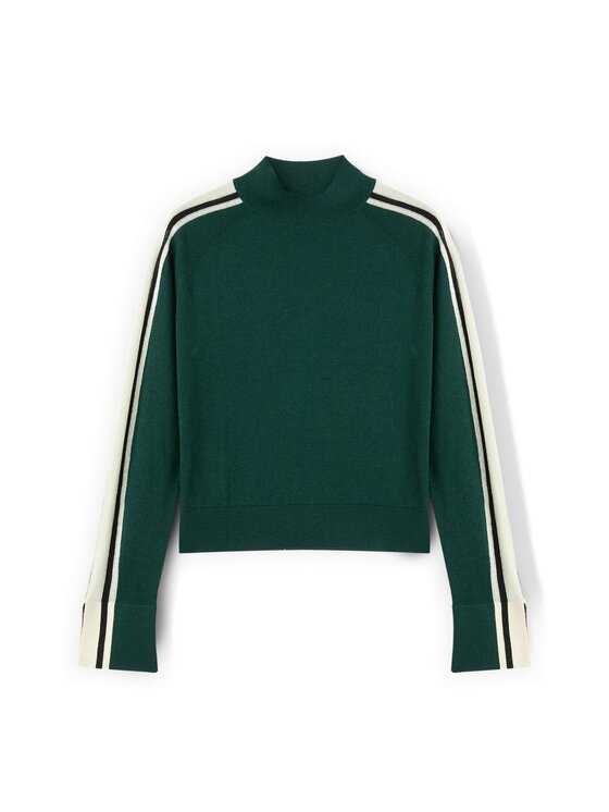 Motivi Motivi Sweter M393W003477N015 Zielony Regular Fit