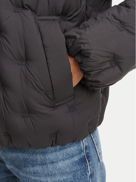 Tommy Hilfiger Tommy Hilfiger Μπουφάν πουπουλένιο WW0WW49855 Μαύρο Regular Fit