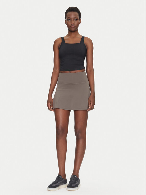 Girlfriend Collective Girlfriend Collective Spódnica mini Float 4045 Beżowy Regular Fit