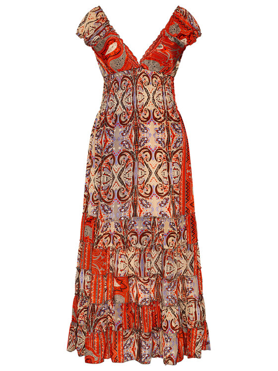 Iconique Iconique Літня сукня Shirley IC21 125 Кольоровий Regular Fit