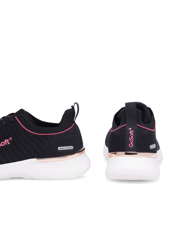 Go Soft Go Soft Sneakersy WP-12 Czarny