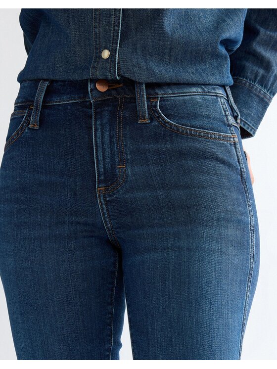 Wrangler Wrangler Jeansy BOOTCUT Niebieski Bootcut Fit