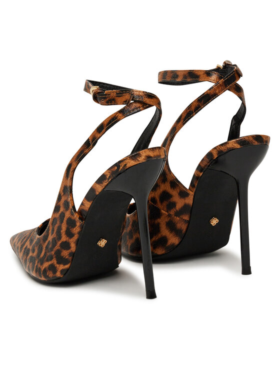 DeeZee DeeZee High Heels Q0328-1 Braun