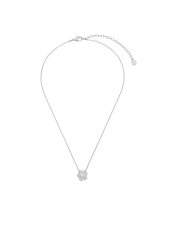 Swarovski Colier Flower 5755817 Argintiu